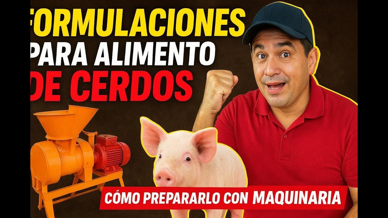 como hacer balanceado para cerdos en minutos con estos simples pasos con formula de engorde cerdos