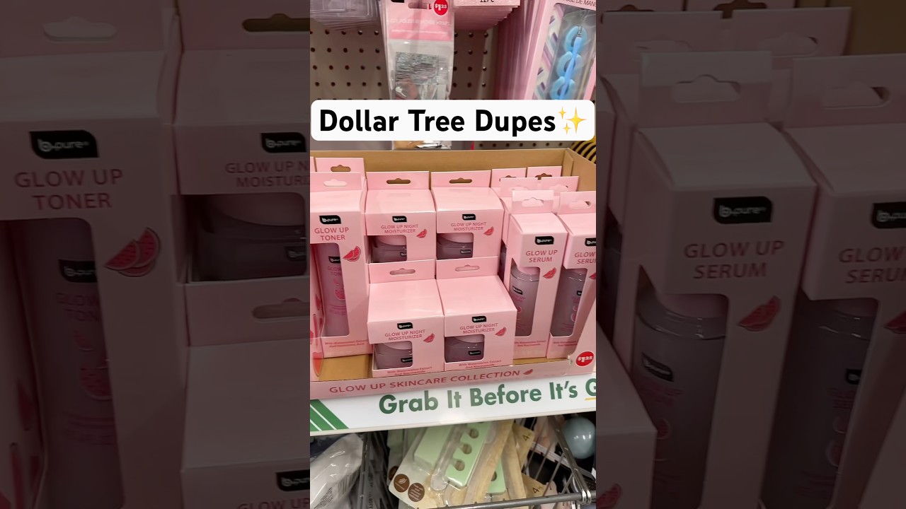 Удивительные подделки на Dollar Tree😍 #dollartree #dollartreedupes #dupe #dupes #dollartreefinds ...