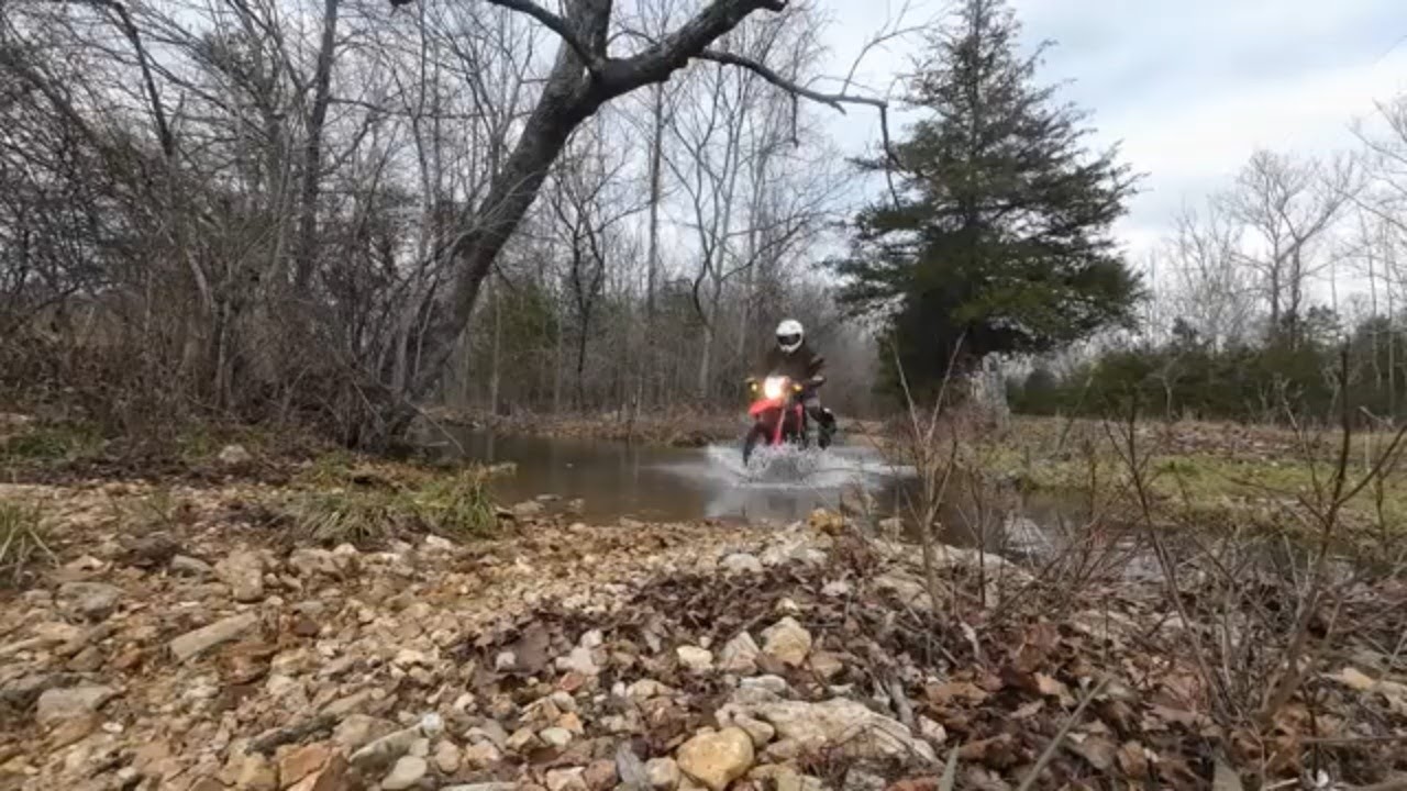 (Honda CRF 300L) Exploring Remote Back Roads in America's Heartland