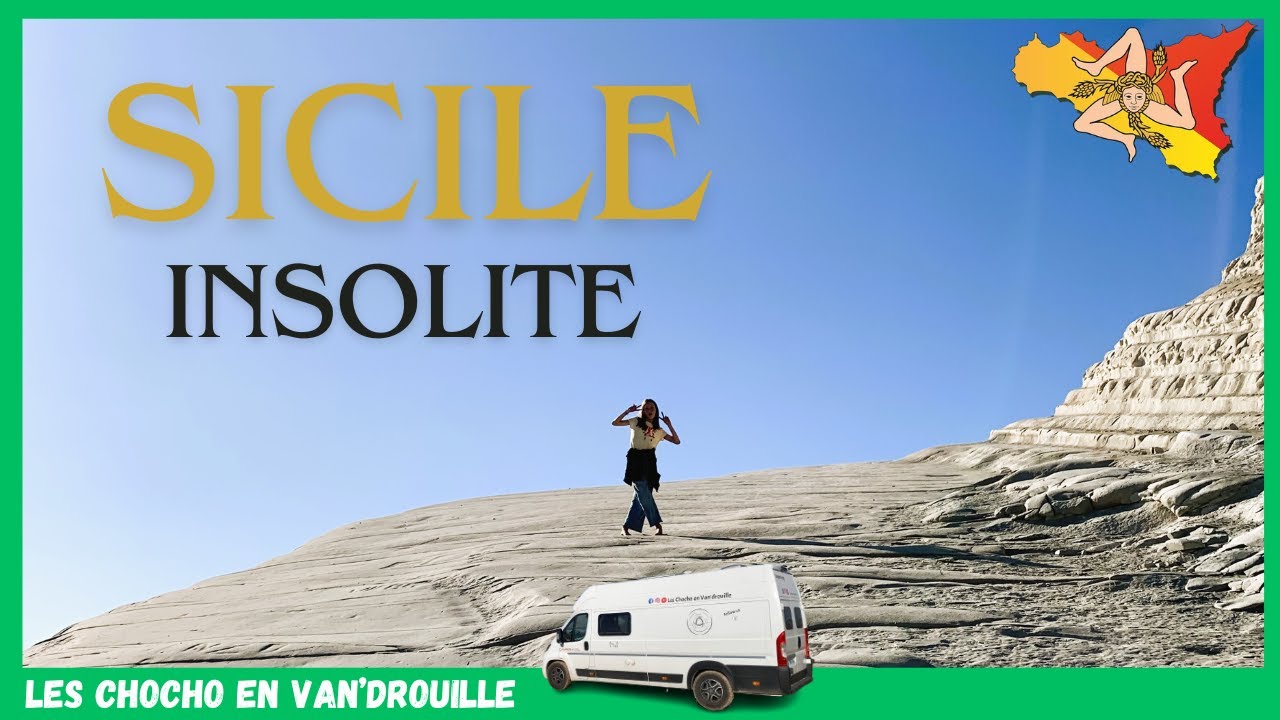 Vlog et vanlife Sicile -3: côte sud, spots insolites et paysages à couper le souffle!!