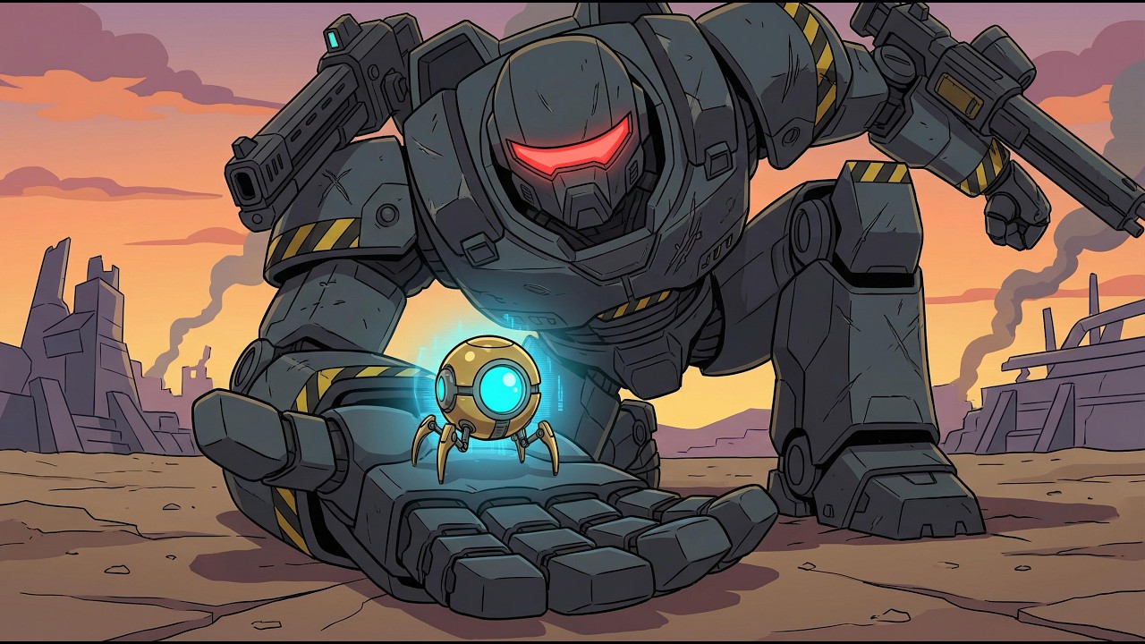 The Lion and the Mouse (The Titan and the Nanobot)