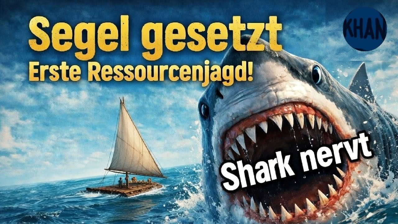 Segel gesetzt - Erste Ressourcenjagd! (Shark nervt)