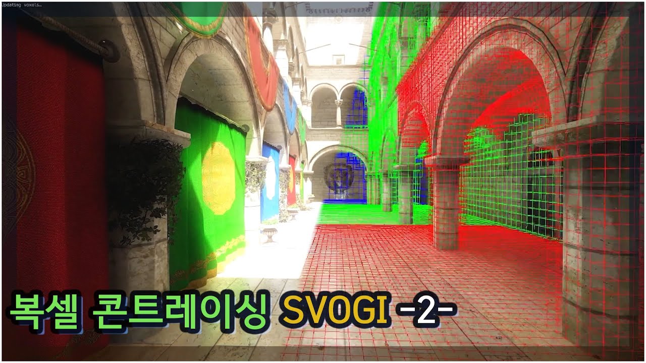 게임 테크놀로지 - 복셀 콘트레이싱 GI (SVOGI) -2-