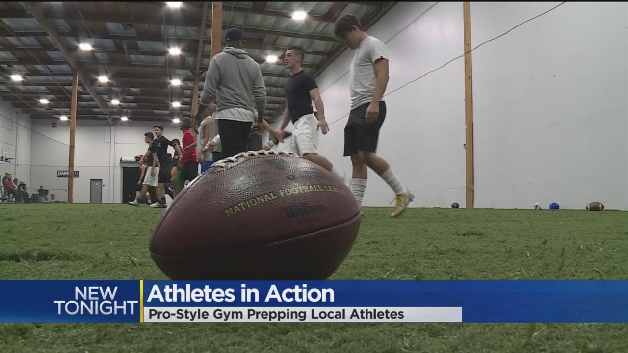 Former Pro Football Player Now Training Young Athletes To Follow In His Footsteps