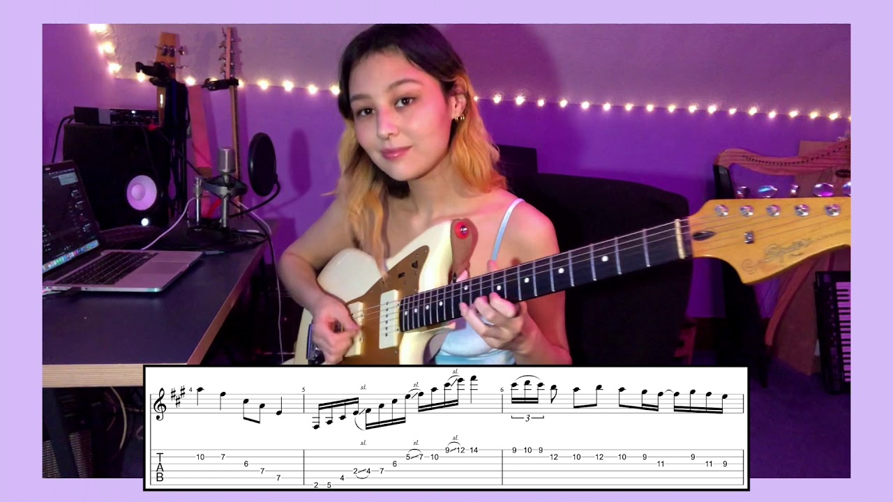 2516 Guitar Solo with Tabs
