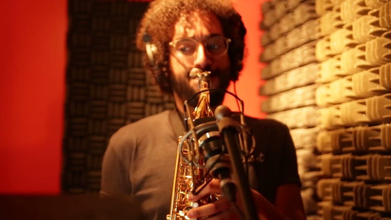 🎶🔥Recording my composition Experiment. #originalmusic #guitarsolo #drums #bass #keys #saxophone 