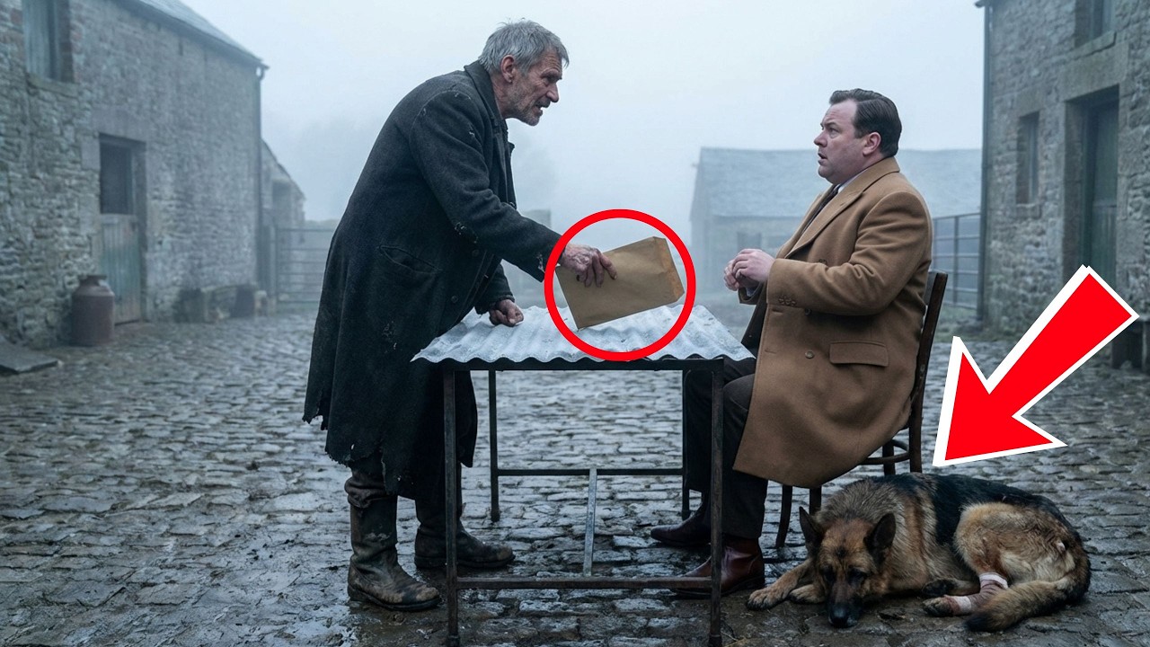 Er gab sein letztes Geld für einen kranken Deutschen Schäferhund. Dann kam der Sturm.