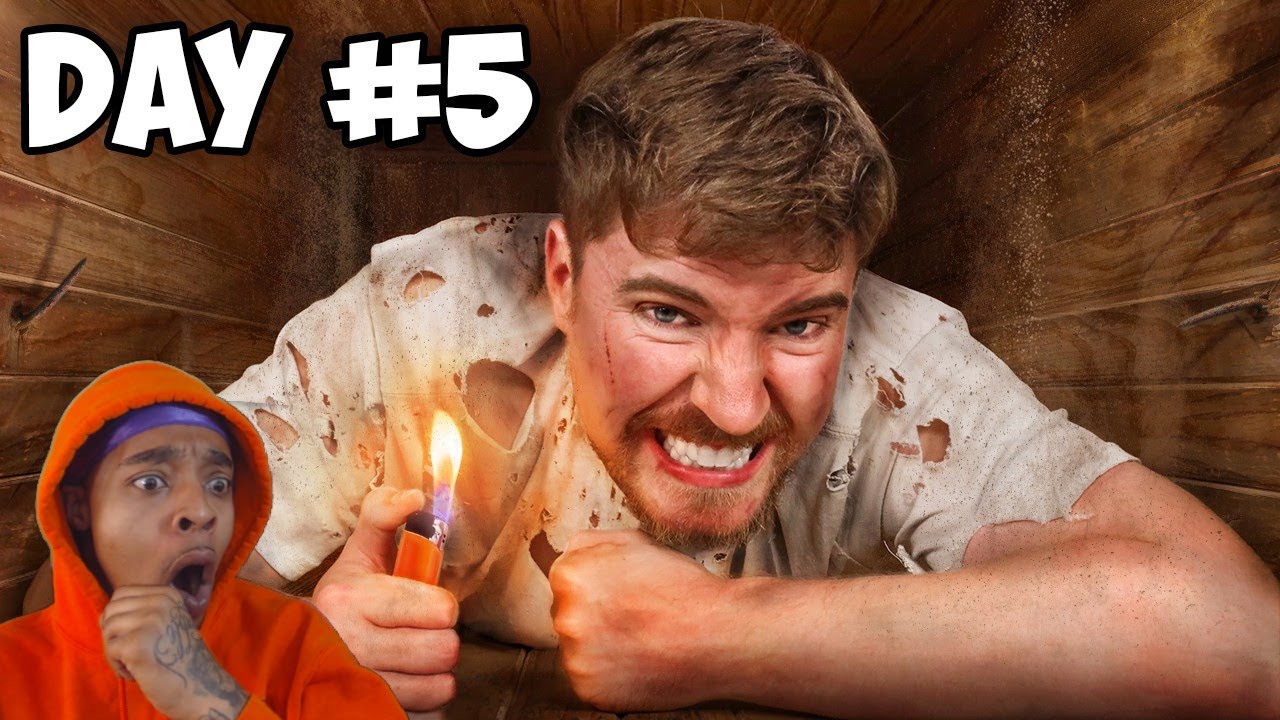 FlightReacts To MrBeast I Spent 7 Days Buried Alive!