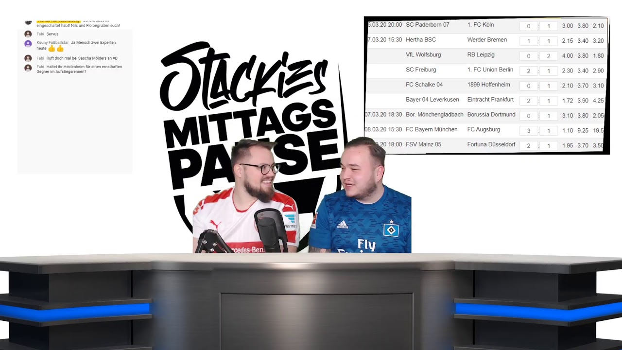 Stackies Mittagspause Folge 24 | Aufstiegsrennen 2. Liga | Mit Sudio-Besuch