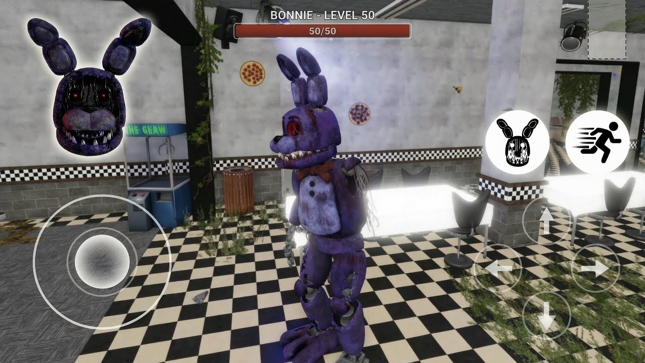 What If I BECOME Bonnie 50 Level | FNAF Eternal Nights (Roblox)