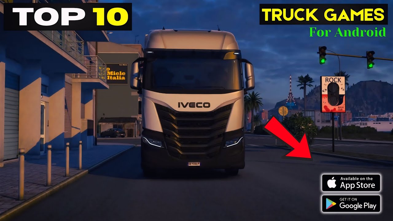 10 лучших игр-симуляторов грузовиков для Android и iOS 🚛 | Незабываемые впечатления от вождения г...