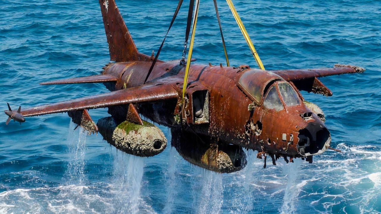 MIG-17 1955 DE US$5 MILHÕES RESGATADO DO FUNDO DO MAR APÓS DÉCADAS [RESTAURAÇÃO HISTÓRICA]