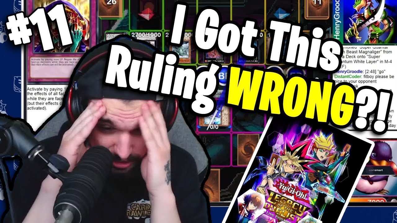 I Got This Ruling WRONG?! | Yu-Gi-Oh! Twitch Highlight Compilation (#11)