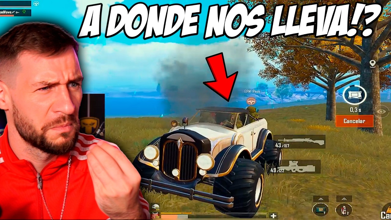 Cuando te SUBES en el CARRO del ENEMIGO y NO SABE que HACER!!