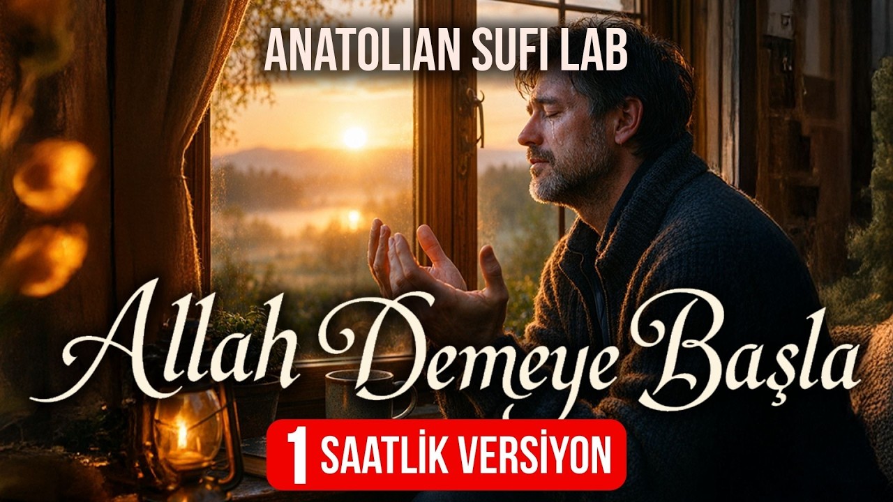 Allah Demeye Başla - Nasheed (432Hz) | Anatolian Sufi Lab (1 Saatlik)