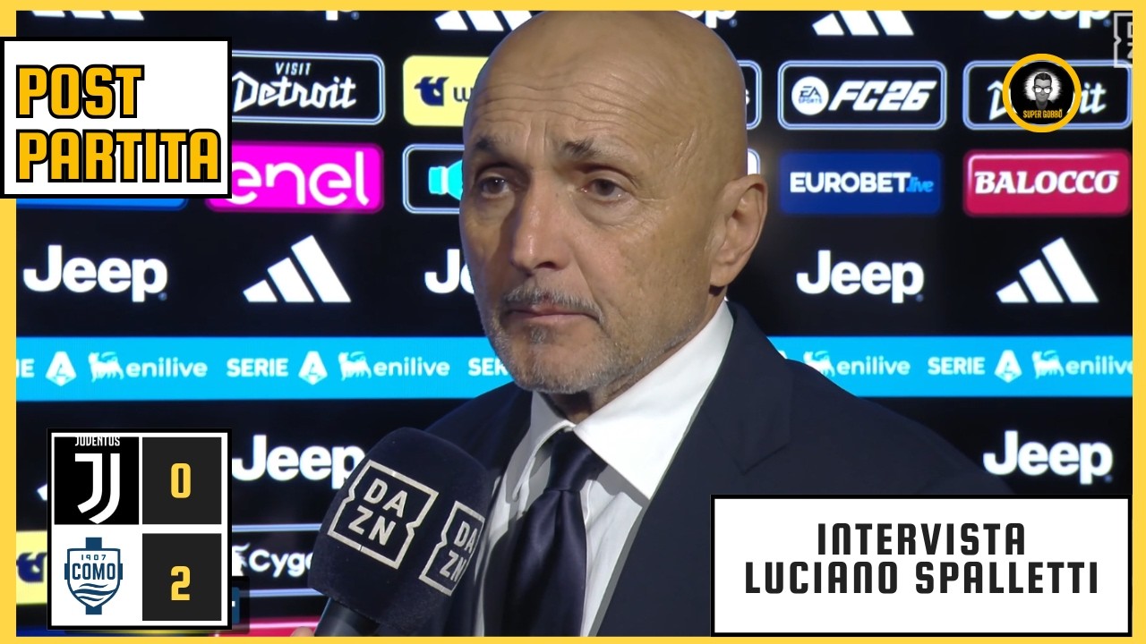 POST JUVENTUS - COMO 0-2 | INTERVISTA LUCIANO SPALLETTI