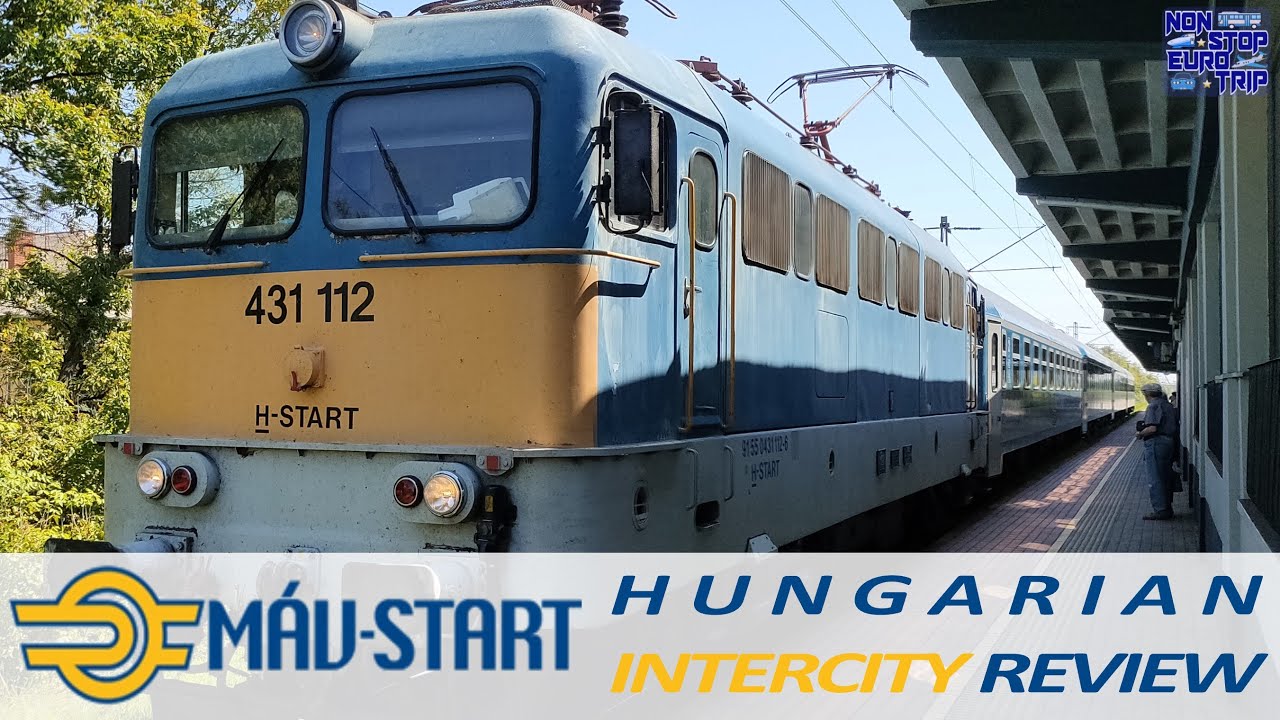 MAV-START INTERCITY HUNGARY REVIEW / HUNGARIAN TRAIN TRIP REPORT