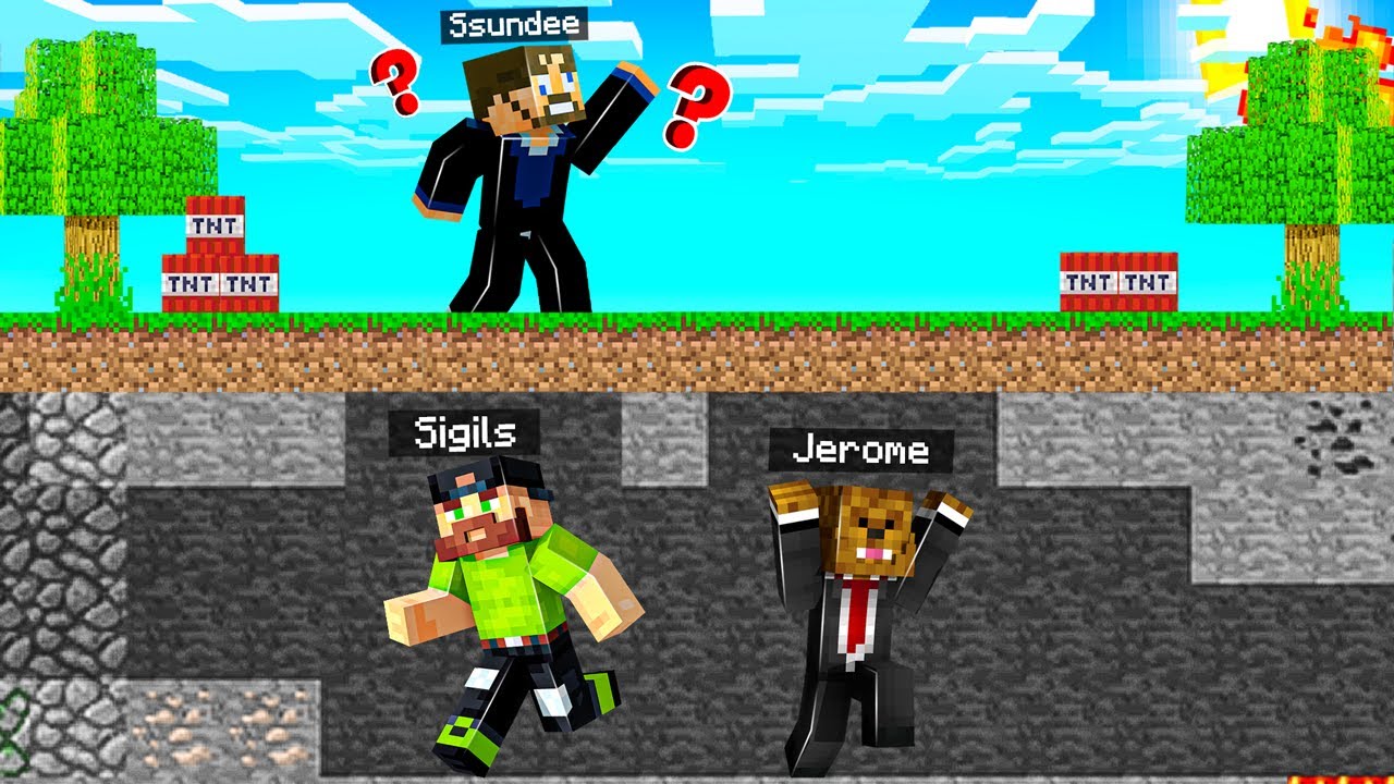 NO RULES HIDE AND SEEK in Minecraft (Cheating)