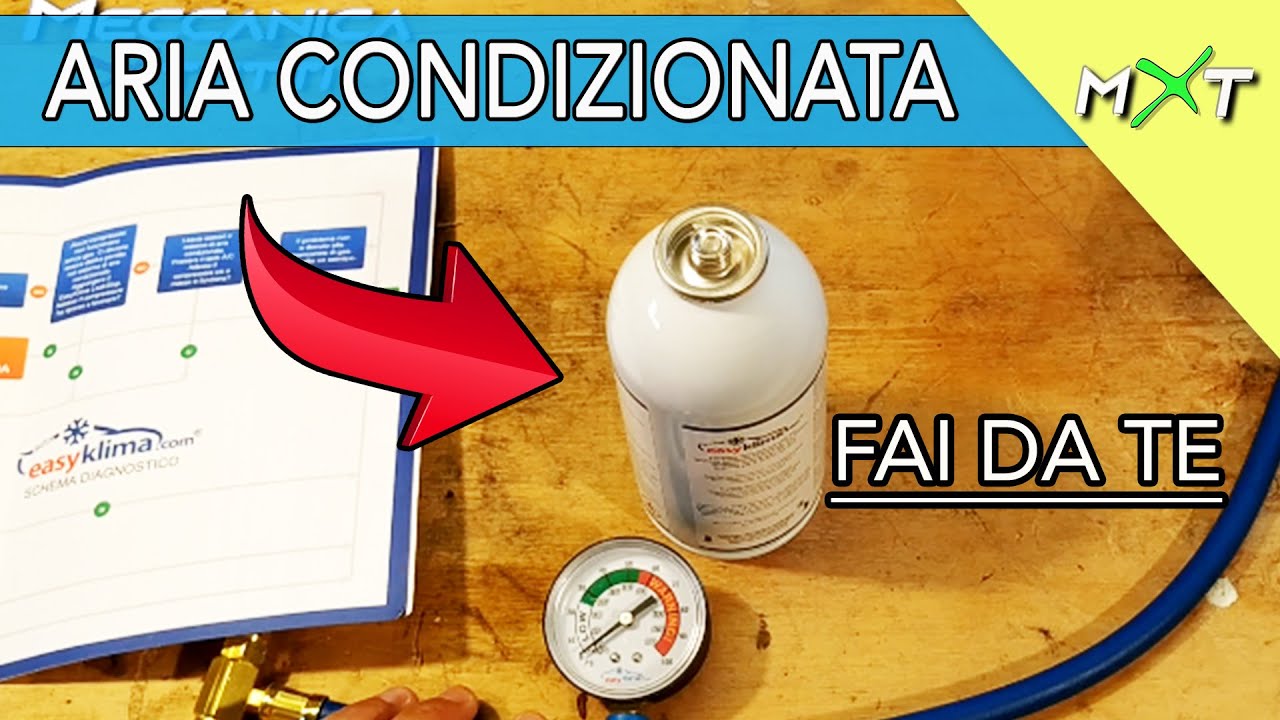 RICARICARE L’ARIA CONDIZIONATA DA SOLI RISPARMIANDO CENTINAIA DI EURO!!! Fai da Te