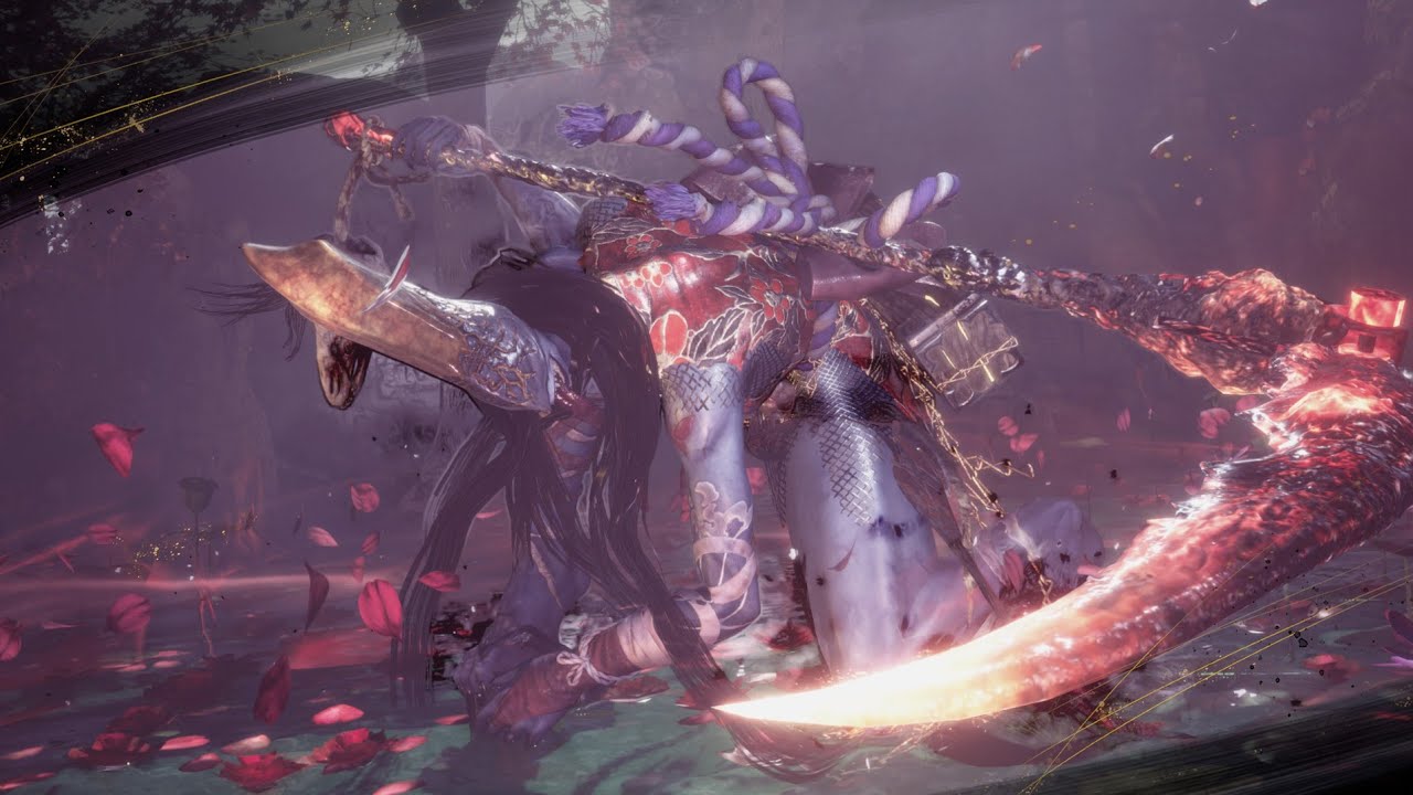 Nioh 2 - Tate Eboshi Aggression as Evasion Testing/Practice