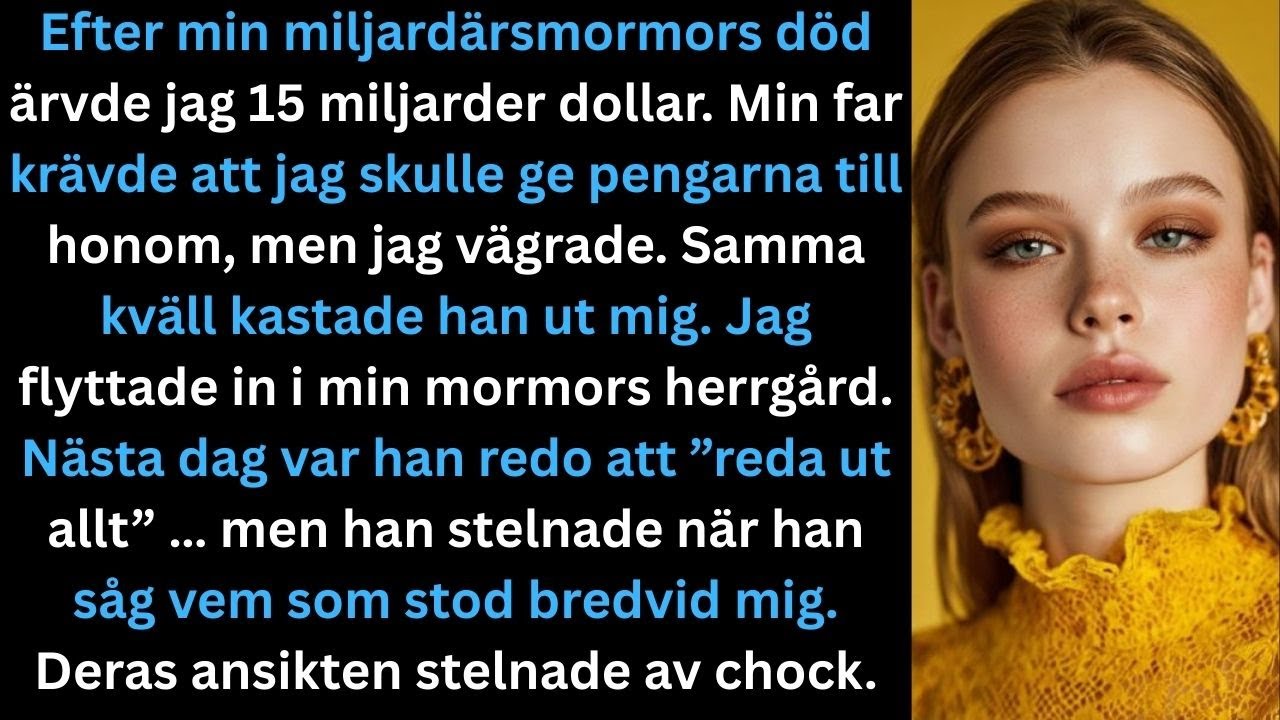 Efter min miljardärs-mormors död ärvde jag 15 miljarder dollar – min pappa krävde dem, jag vägrade…