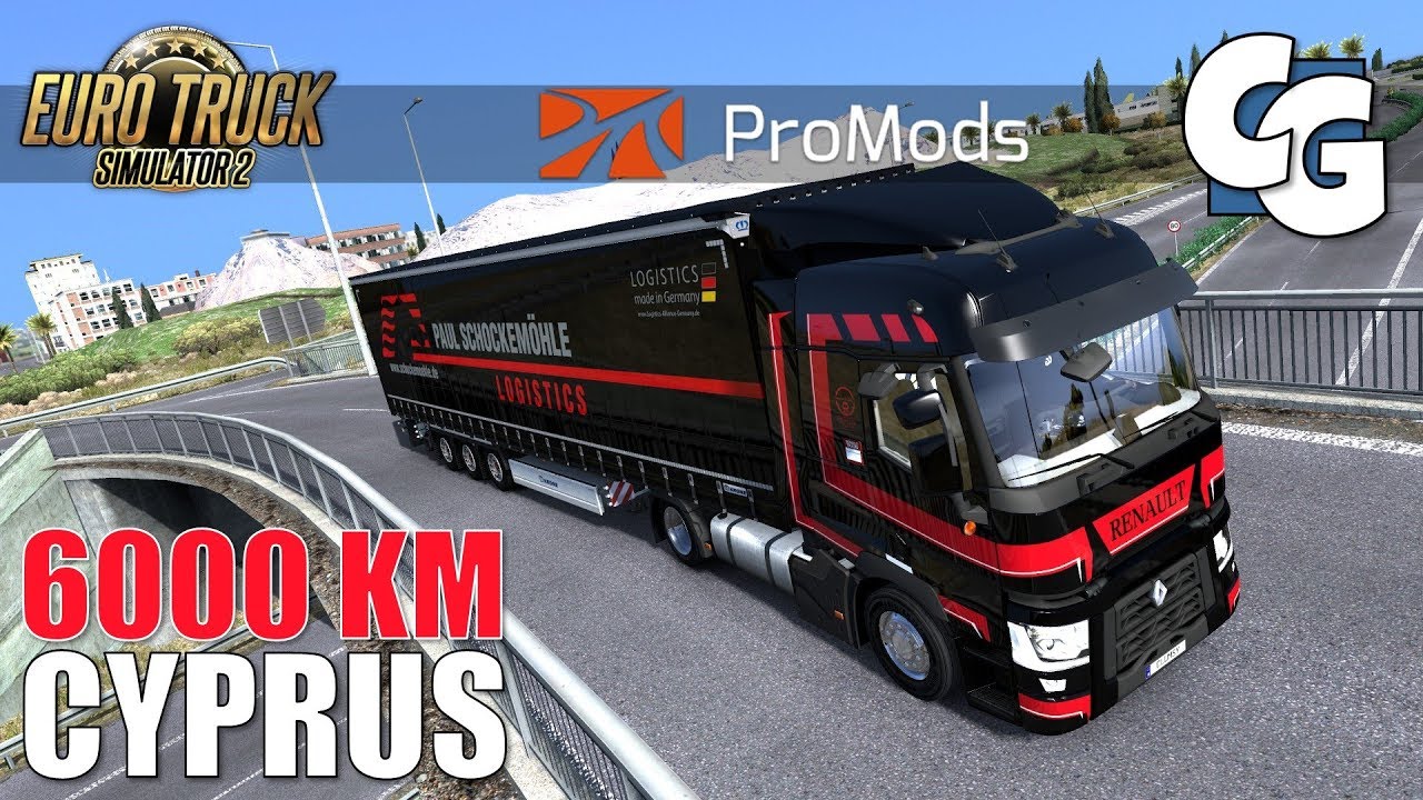 6000 km Challenge - Cyprus - Part 1 - ETS2