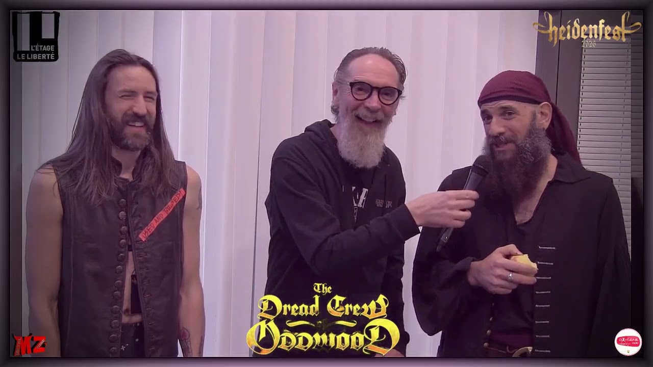 METAL ZONE Oxygène Radio - L'Interview de THE DREAD CREW OF ODDWOOD à RENNES (35) - 08/02/2026