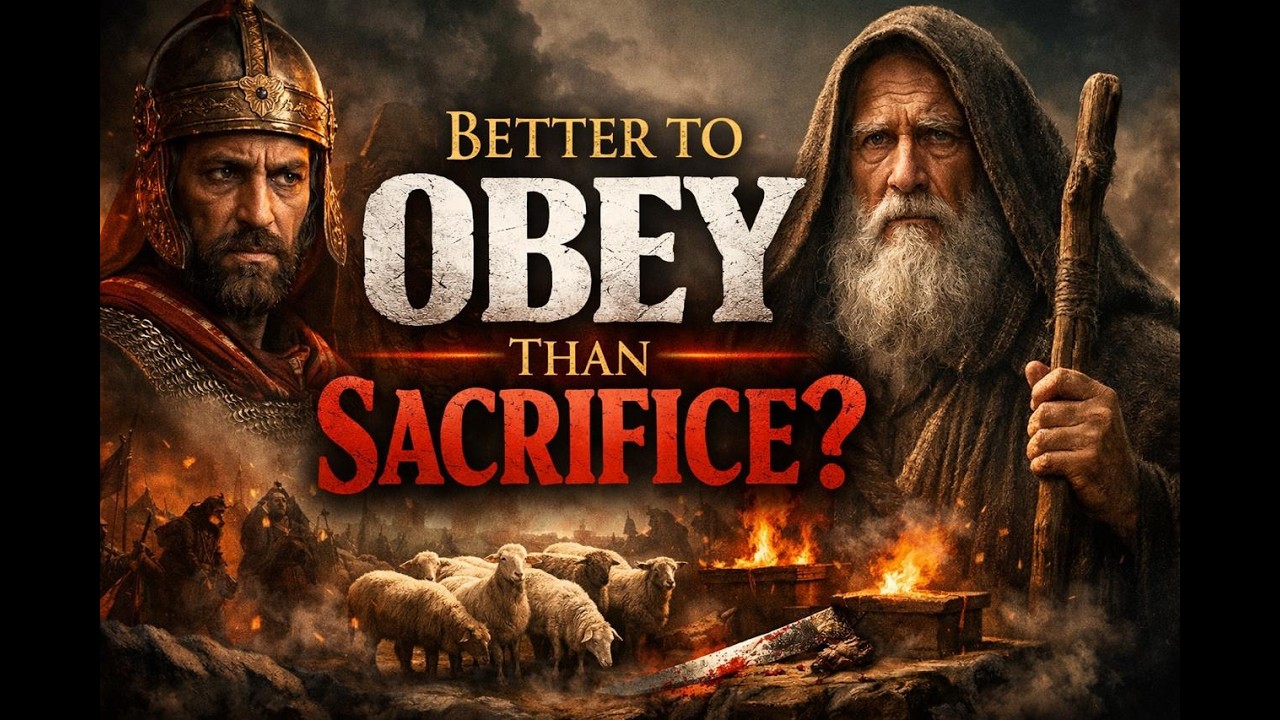 Better to Obey Than to Sacrifice — The Verse Most Christians Misunderstand
