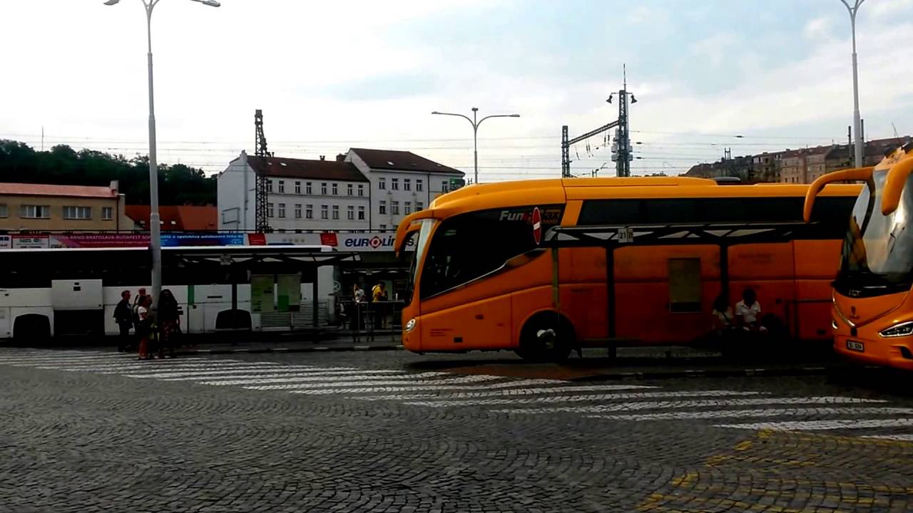 Автовокзал Florenc в Праге