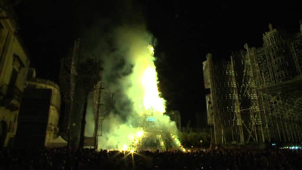 SCENOGRAFIA PIROMUSICALE SCORRANO 2011.2
