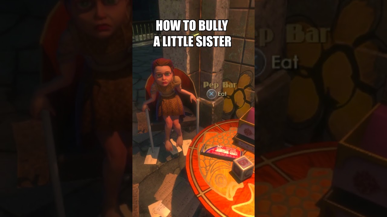 How To Bully A Little Sister in Bioshock...