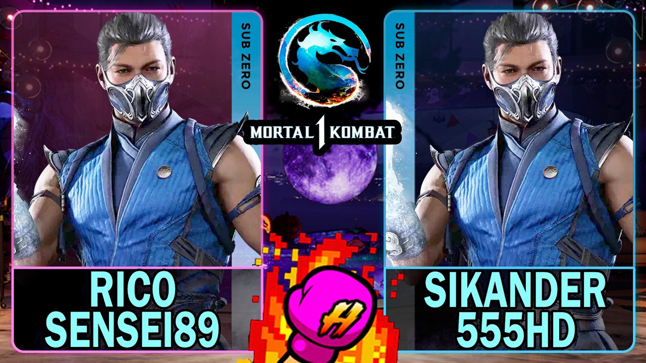 MK1 Rico Sensei89 (RAIDEN) VS Sikander555HD (SUB-ZERO)🥊Mortal Kombat 1🥊4K 60ᶠᵖˢ
