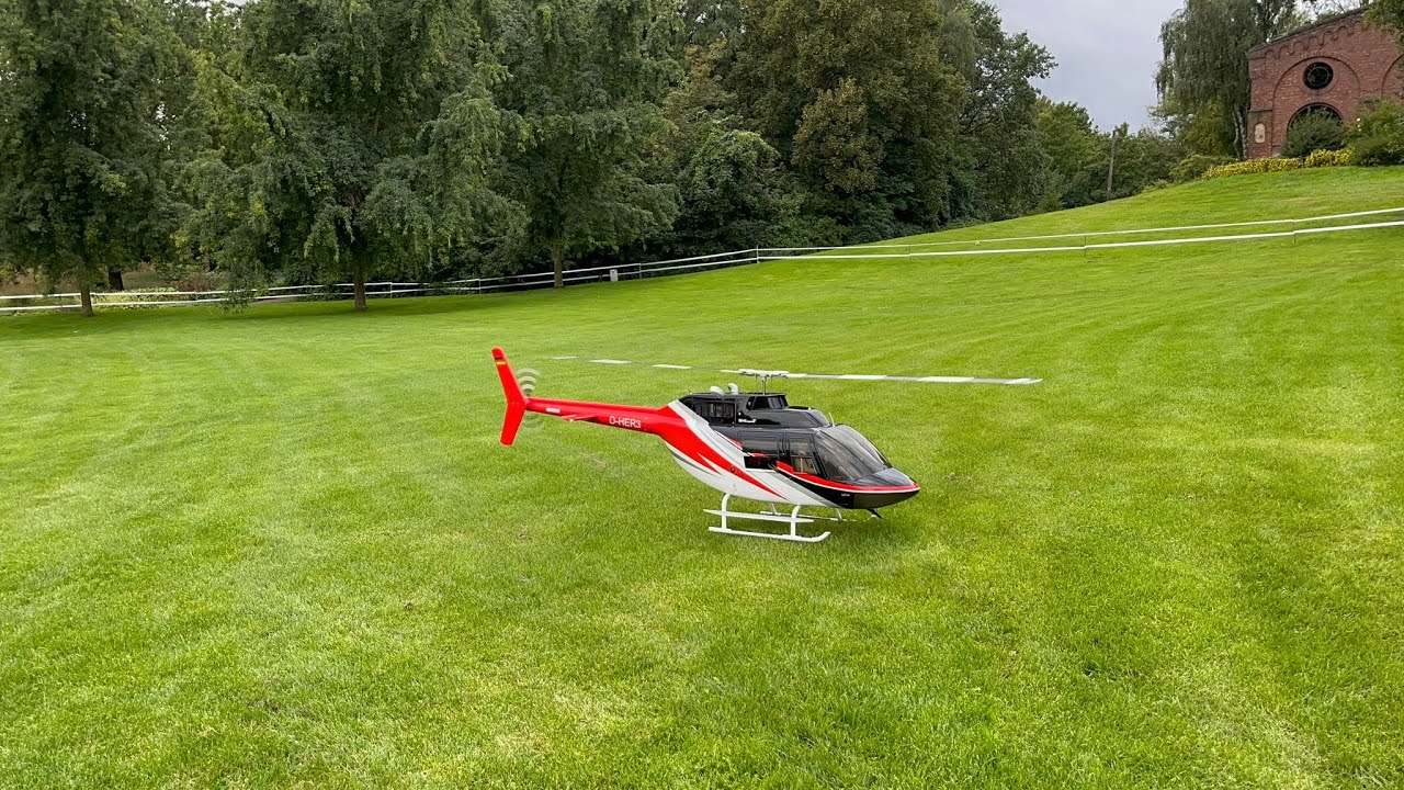 Maxipark-Hamm Modellschautage | XXL RC Helicopter | Jet Ranger XL | Bell 206 | 2,65m - David Penger