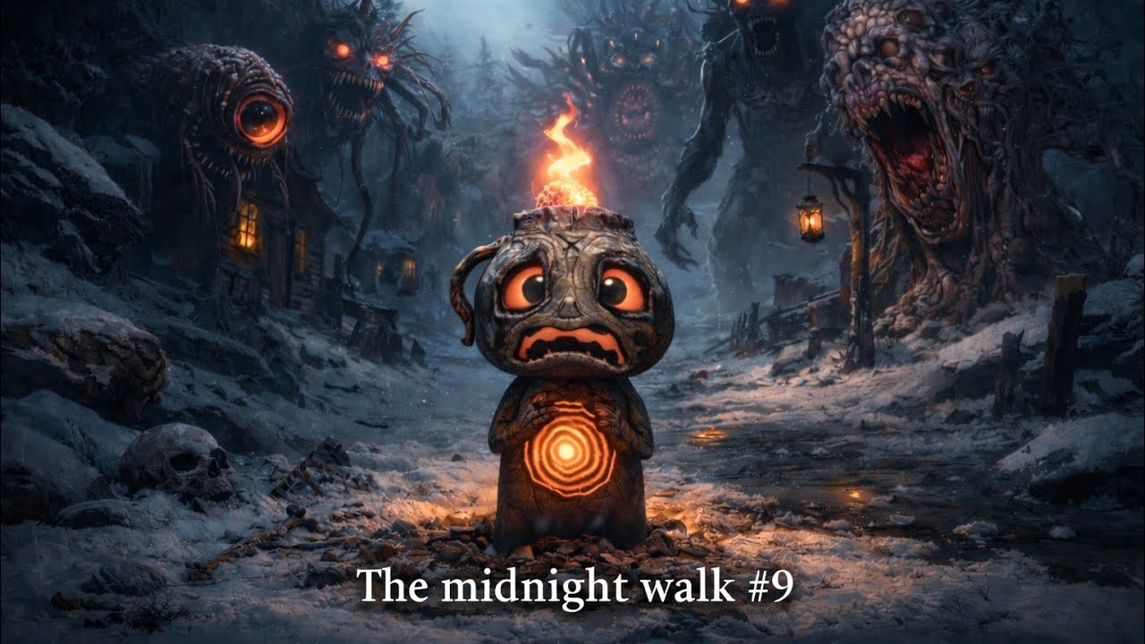 The midnight walk #9 die Verlassende statt 