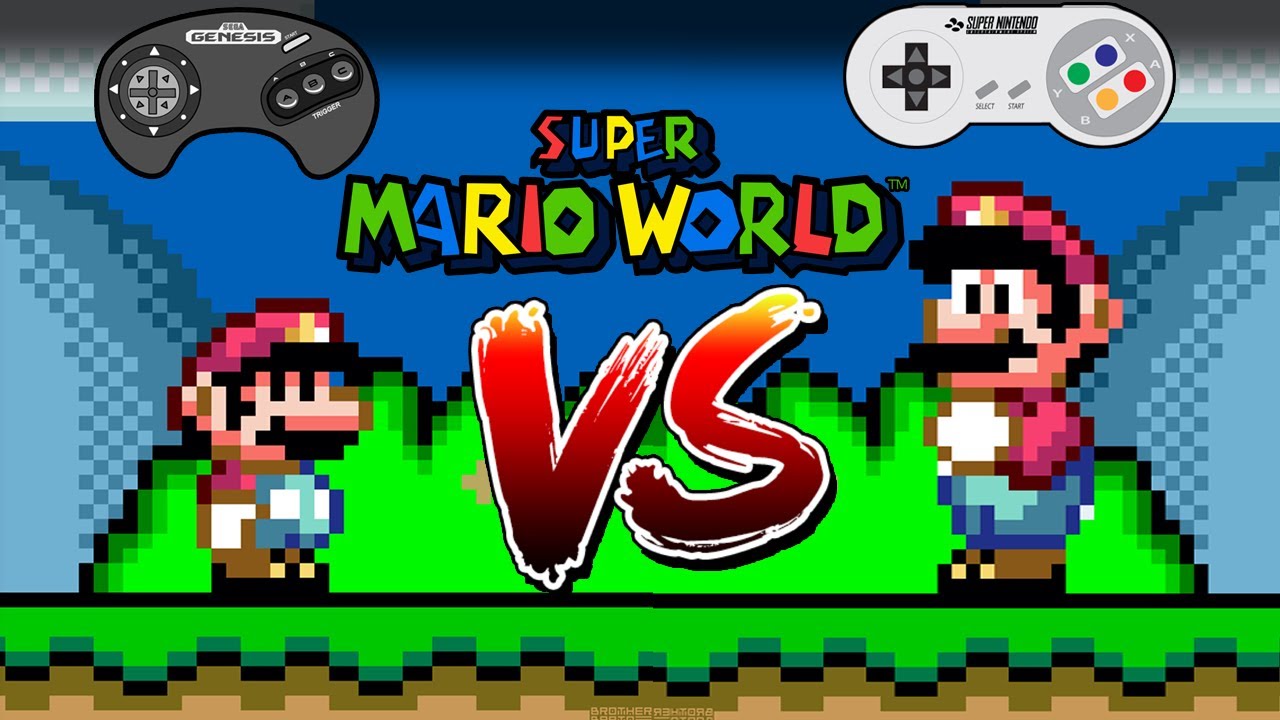 Super Mario World /Sega Genesis vs SNES/bootleg vs original version