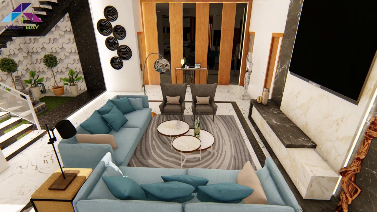 INTERIOR DESIGN OF LUXURY HOUSE 400 SQYD SEC 23, SONIPAT- DESIGNED BY ARCH BAY