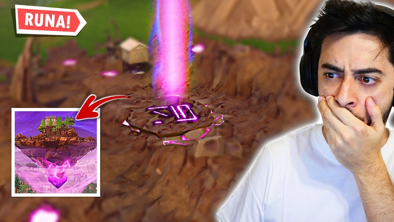 A ILHA FLUTUANTE SE MOVEU E AGORA! - Fortnite