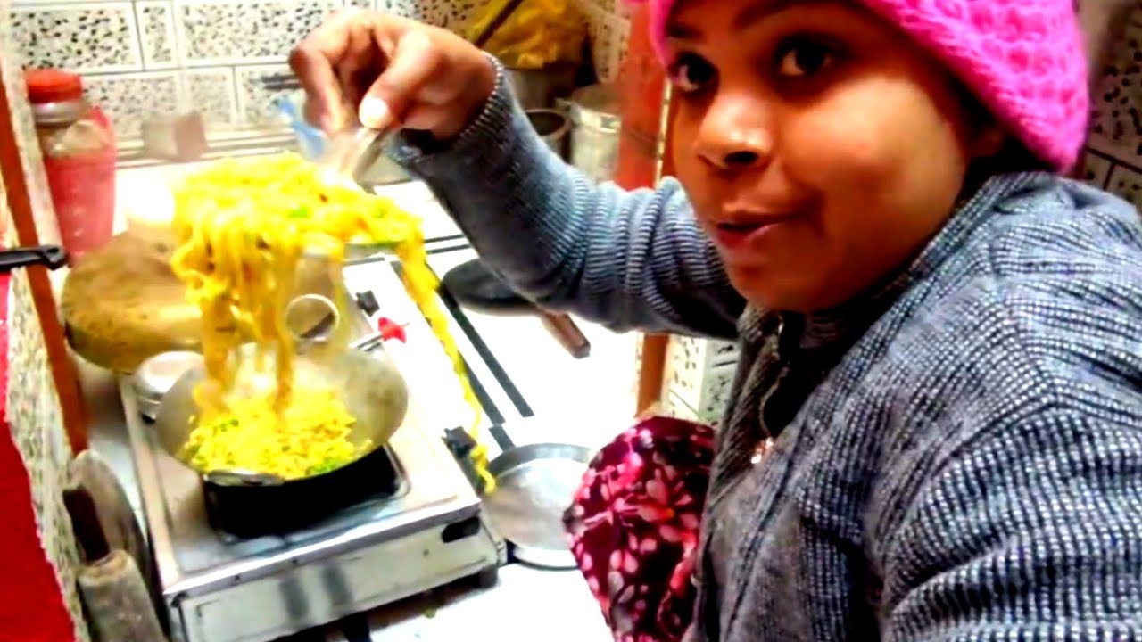 Maggi Banayi😅or Popat Hogya😅||Vandana kushwaha Vlogs Auraiya#reallifevlog  #new #vlog #vlog 