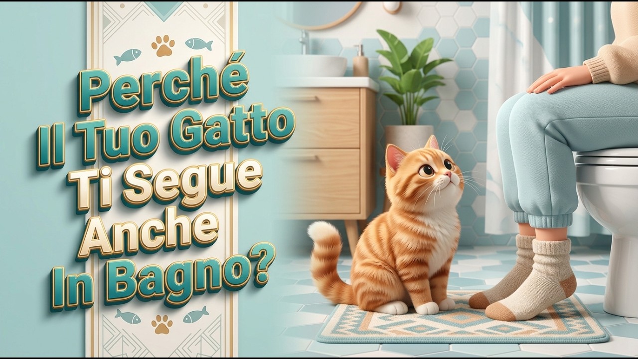 Perch&eacute; Il Tuo Gatto Ti Segue Ovunque? (Anche In Bagno)