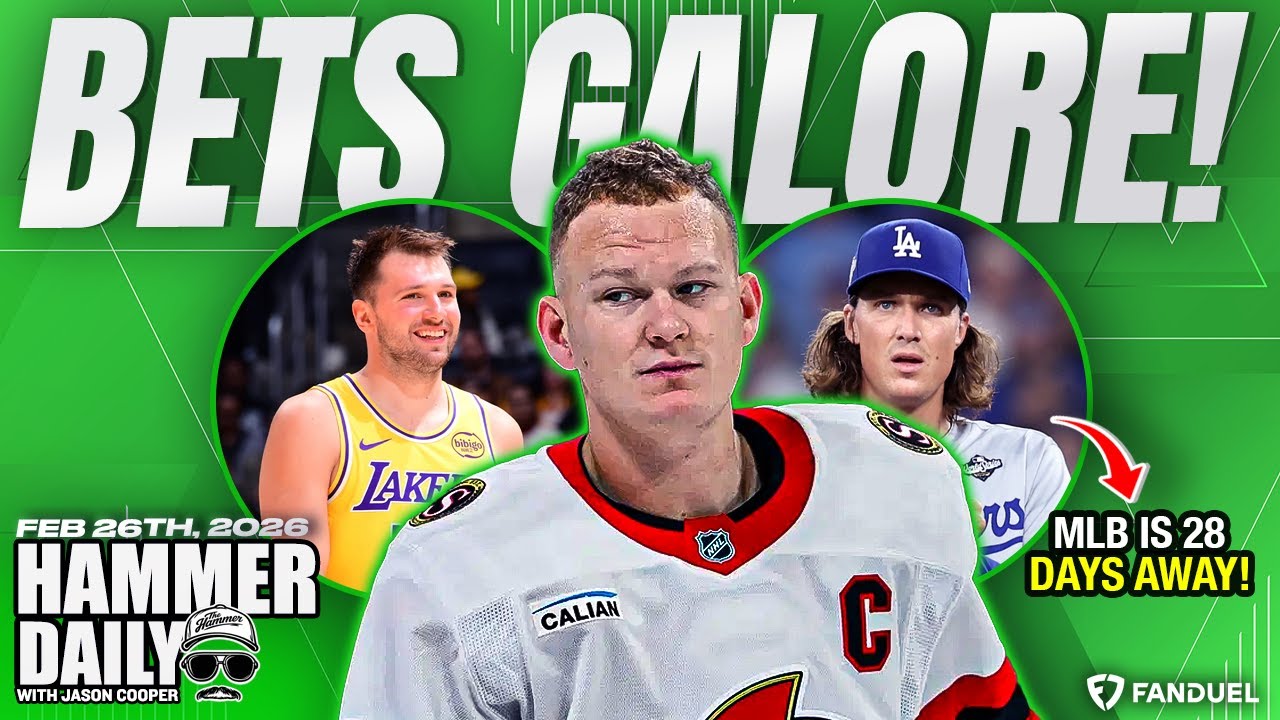 NHL Betting Preview, MLB Spring Training & More! | Hammer Daily | Presented By FanDuel
