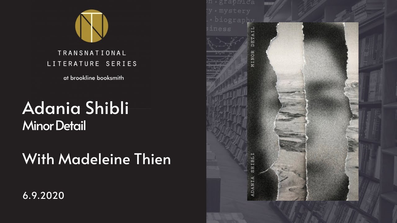 Adania Shibli discusses Minor Detail with Madeleine Thien
