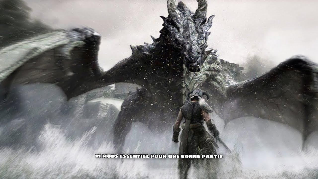 11 mods skyrim fr pour bien commencer une nouvelle aventure  xbox one ps4 pc