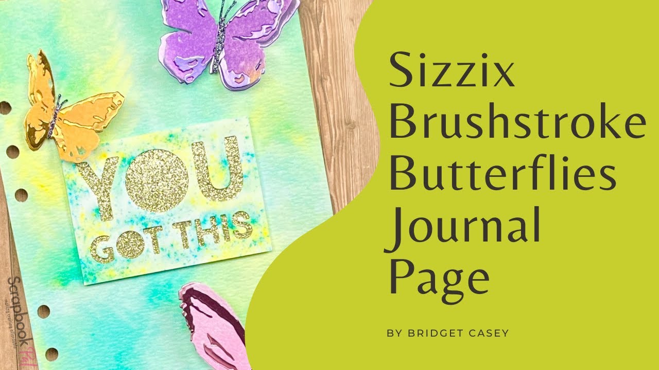 Sizzix | Brushstroke Butterflies from Tim Holtz