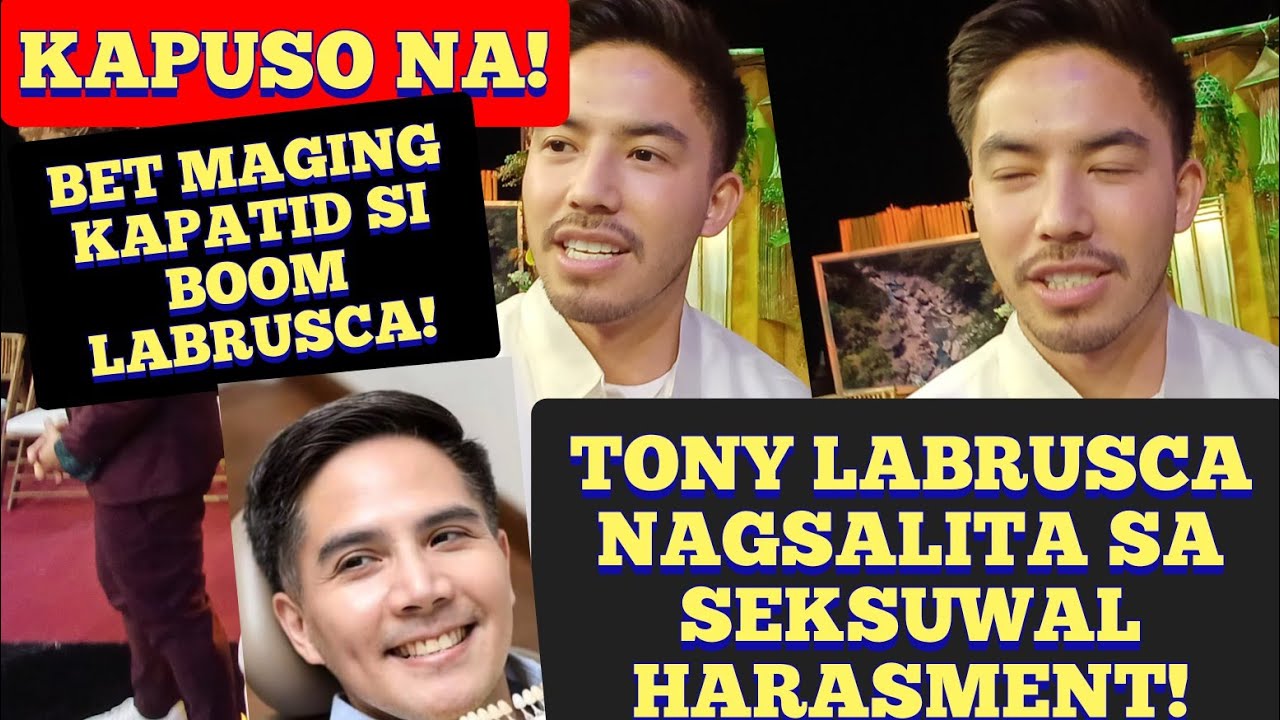 TONY LABRUSCA NAGSALITA SA SEKSUWAL HARASMENTTT! BAKIT KAPUSO NA?