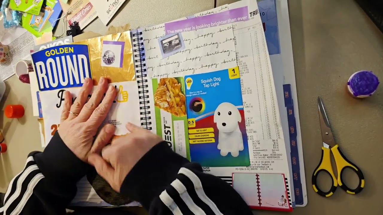 Junk Journal with me, SAVE YOUR TRASH!! #JUNKIE #JUNKJOURNAL 