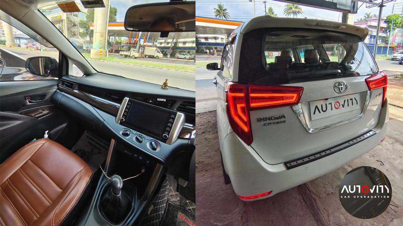 INNOVA CRYSTA MODIFICATION | INNOVA CRYSTA WOODEN PANEL INSTALLATION | INNOVA CRYSTA UPGRADATION