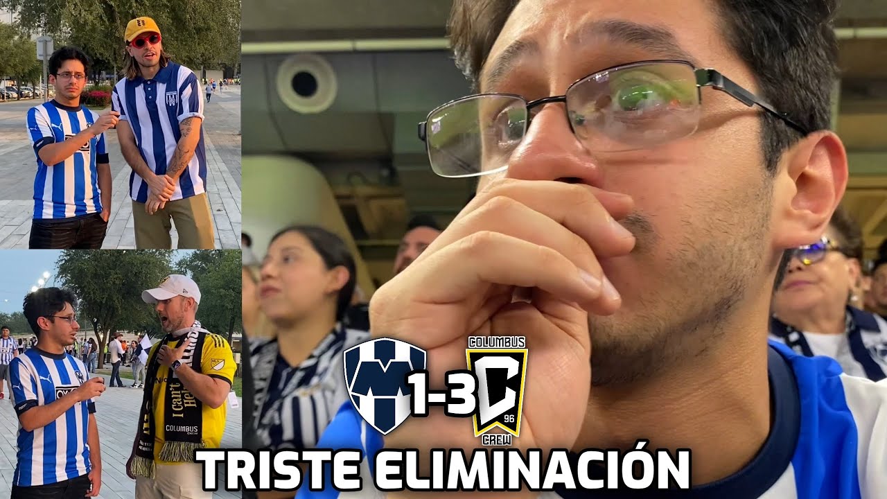 AL MENOS VAMOS AL MUNDIAL… | Monterrey 1-3 Columbus Crew - CONCACAF Champions Cup