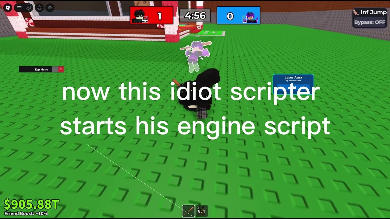 Steal a brainrot script? scamming an idiot scammer
