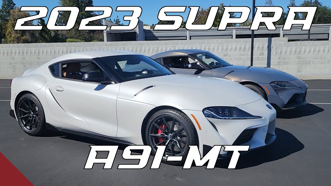 Обзор руководства по эксплуатации Toyota Supra A91-MT 2023 года