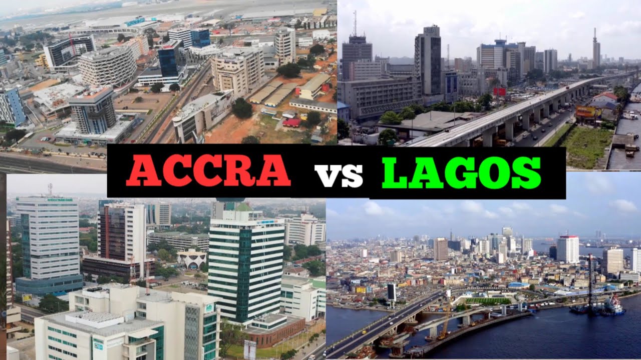 Accra, Ghana 🇬🇭 Vs Lagos, Nigeria 🇳🇬 Which City is More Beautiful? Visit Africa